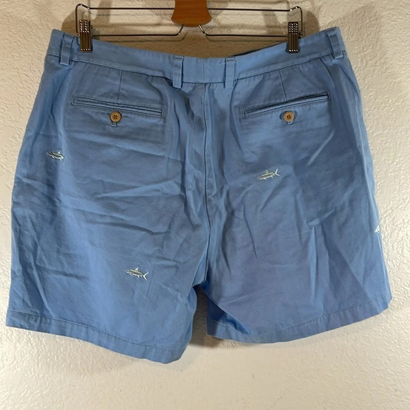 VINEYARD VINES Classic Fit Fish Embroidered Casual Breaker Short With Pockets 38 - Picture 4 of 8